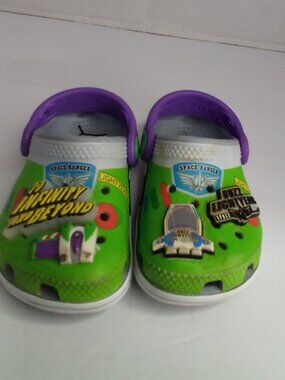 Crocs Toy Story Buzz Lightyear Toddler 5 C5 Kids Shoes Clogs